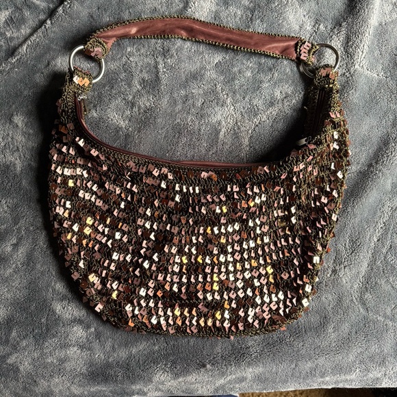 Nicole Lee Sequin Slouch Bag - Picture 3 of 3